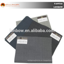 Lavable súper 150s lana sharkskin suiting tela para hombres